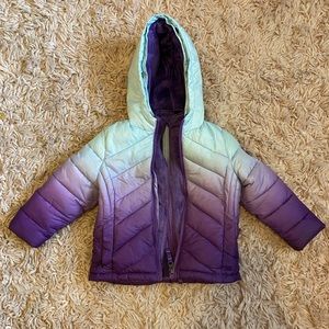 Ombré winter jacket — 2T